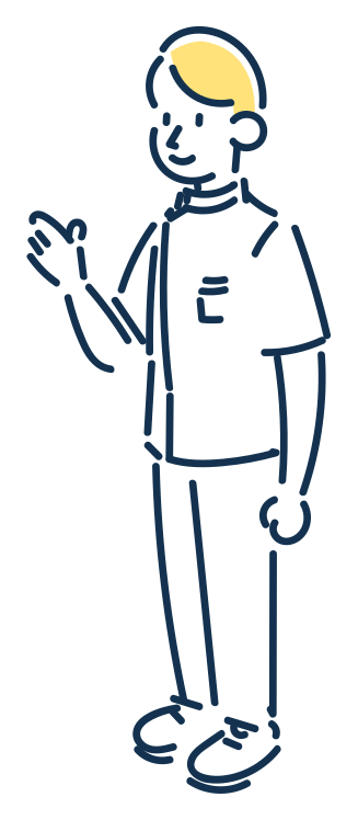 作業療法士のイラスト