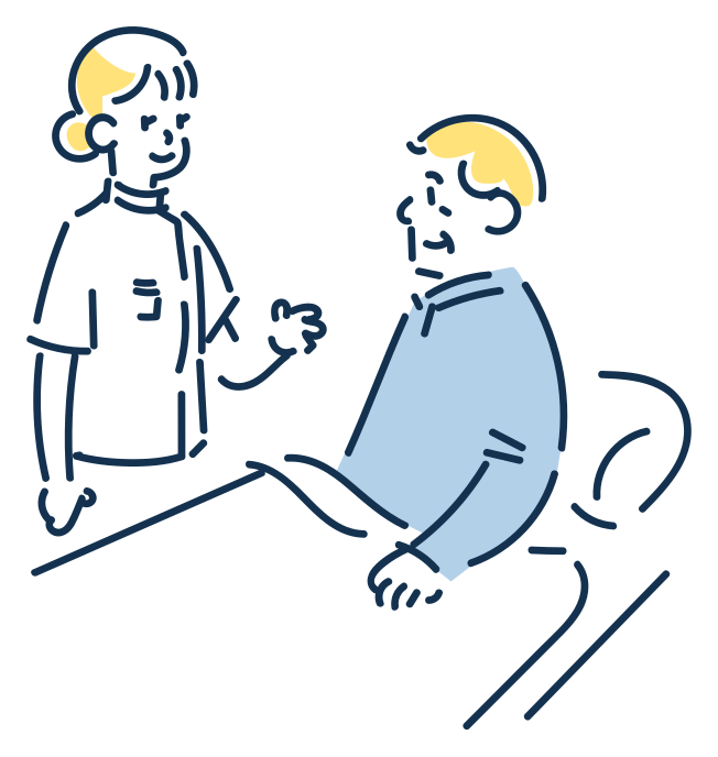 理学療法士のイラスト